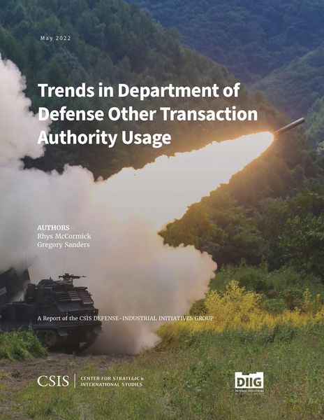 Produktbild: Trends in Department of Defense Other Transaction Authority Usage