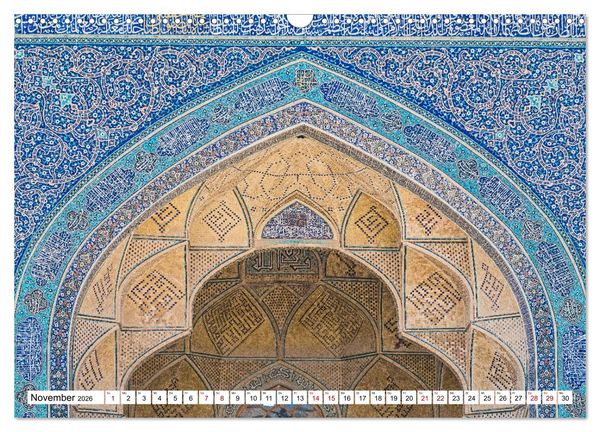 Produktbild: St&auml;dte des Irans - Isfahan (Wandkalender 2026 DIN A3 quer), CALVENDO Monatskalender