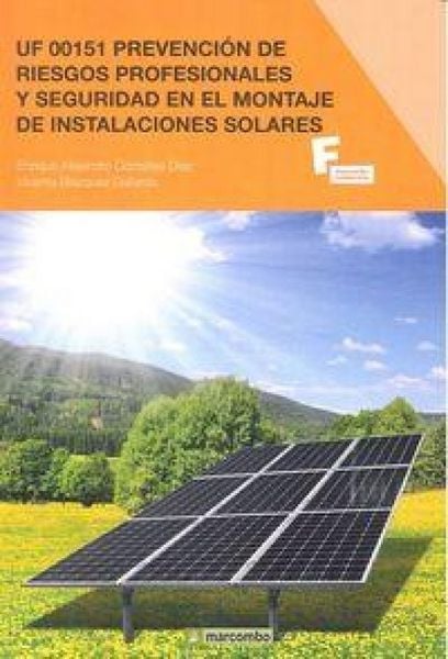 Produktbild: Prevenci&oacute;n de riesgos profesionales y seguridad en el montaje de instalaciones solares