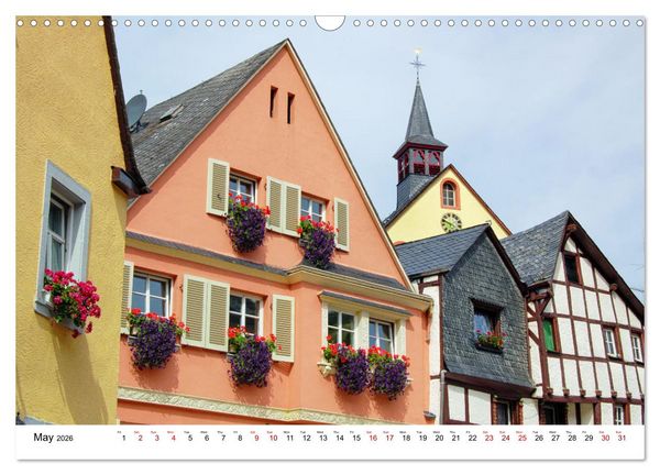 Produktbild: The Moselle valley - Along the Moselle river from Trier to Koblenz (Wall Calendar 2026 DIN A3 landscape), CALVENDO 12 Month Wall Calendar