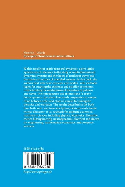 Produktbild: Synergetic Phenomena in Active Lattices