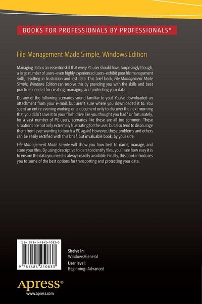 Produktbild: File Management Made Simple, Windows Edition