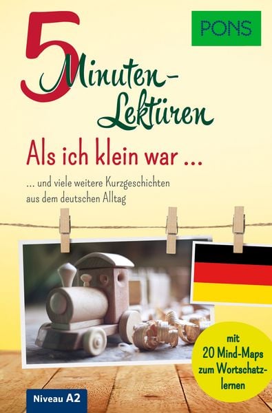 Produktbild: PONS 5-Minuten-Lekt&uuml;ren DaF Als ich klein war (A2)