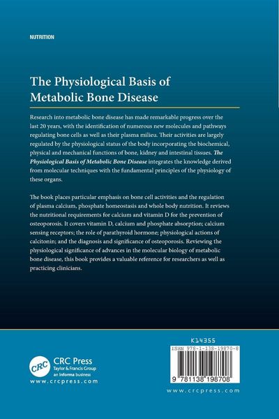 Produktbild: The Physiological Basis of Metabolic Bone Disease