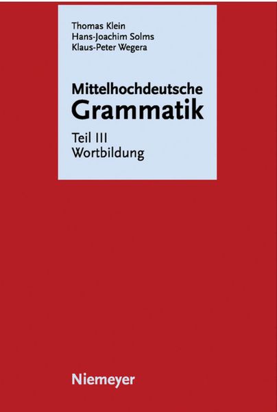Produktbild: Wortbildung