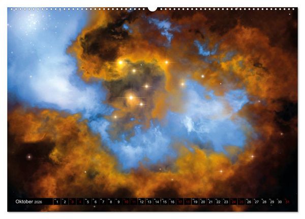 Produktbild: Sternenwelten (hochwertiger Premium Wandkalender 2026 DIN A2 quer), Kunstdruck in Hochglanz