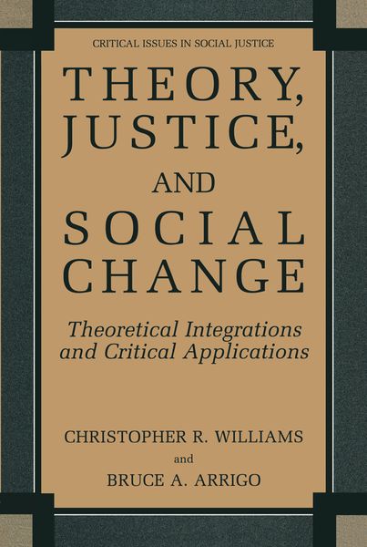 Produktbild: Theory, Justice, and Social Change