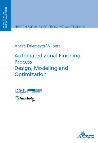 Produktbild: Automated Zonal Finishing Process Design, Modeling and Optimization