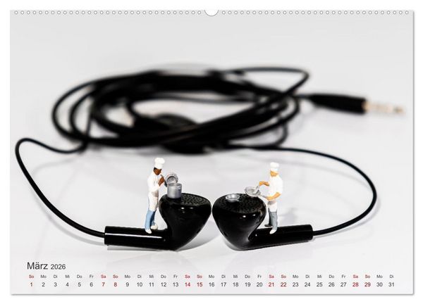 Produktbild: Es gibt Musik auf die Augen (hochwertiger Premium Wandkalender 2026 DIN A2 quer), Kunstdruck in Hochglanz