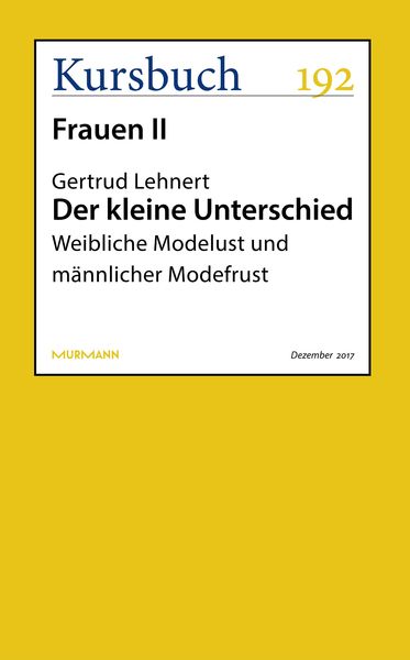 Produktbild: Der kleine Unterschied