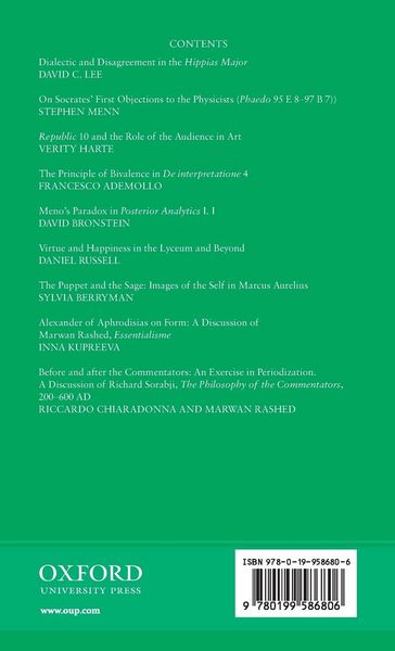Produktbild: Oxford Studies in Ancient Philosophy