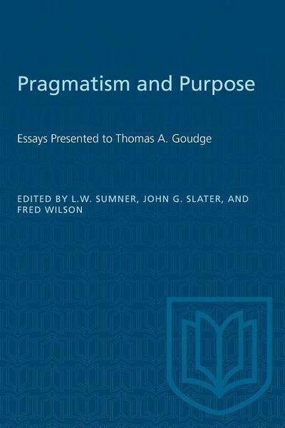 Produktbild: Pragmatism and Purpose