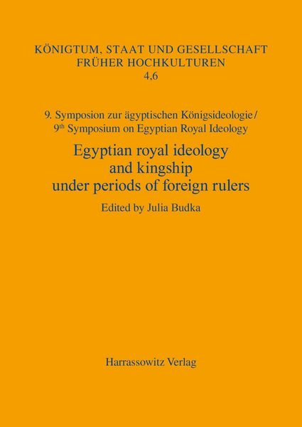 Produktbild: Egyptian royal ideology and kingship under periods of foreign rulers