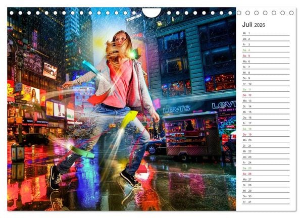 Produktbild: HipHopDance (Wandkalender 2026 DIN A4 quer), CALVENDO Monatskalender