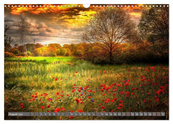 Produktbild: Friesland, verzauberte Landschaft an der Nordsee (Wandkalender 2026 DIN A3 quer), CALVENDO Monatskalender