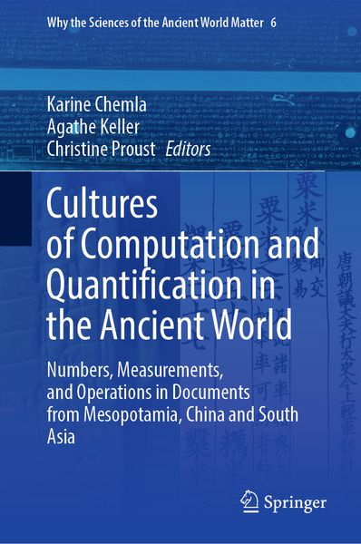 Produktbild: Cultures of Computation and Quantification in the Ancient World