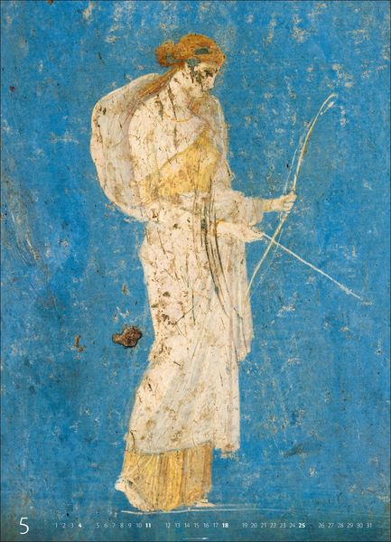 'Römische Fresken Kalender 2025' - 'Wandkalender'