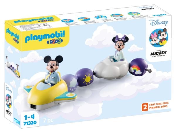 PLAYMOBIL 71320 - 1.2.3 & Disney: Mickys & Minnies Wolkenflug