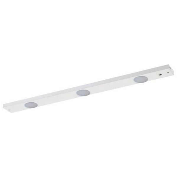 Produktbild: M&uuml;ller-Licht Peppa LED-Unterbauleuchte mit Bewegungsmelder LED LED fest eingebaut 10 W Warmwei&szlig; Wei&szlig;