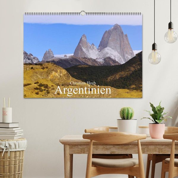 Produktbild: Argentinien Christian Heeb (Wandkalender 2026 DIN A2 quer), CALVENDO Monatskalender
