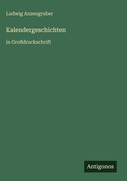 Produktbild: Kalendergeschichten