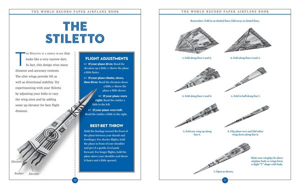 Produktbild: The World Record Paper Airplane Book