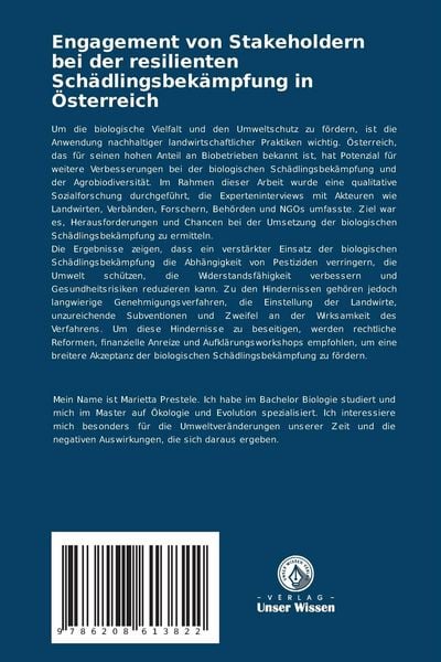 Produktbild: Engagement von Stakeholdern bei der resilienten Sch&auml;dlingsbek&auml;mpfung in &Ouml;sterreich