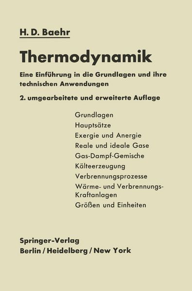Produktbild: Thermodynamik