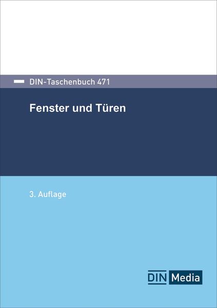 Produktbild: DIN-Taschenbuch 471