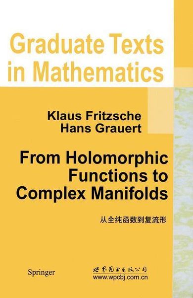 Produktbild: From Holomorphic Functions to Complex Manifolds