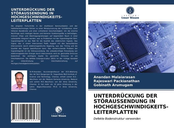 Unterdrückung der Störaussendung in Hochgeschwindigkeits-Leiterplatten, Taschenbuch von Anandan Malaiarasan , Rajeswari Packianathan , Gobinath