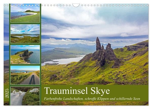 Trauminsel Skye (Wandkalender 2025 DIN A3 quer), CALVENDO Monatskalender