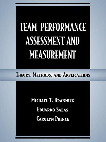 Produktbild: Team Performance Assessment and Measurement