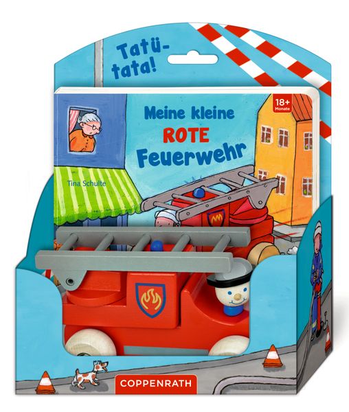 Meine kleine rote Feuerwehr, Gebundene Ausgabe von Kristina Schaefer, Coppenrath, 9783649616337