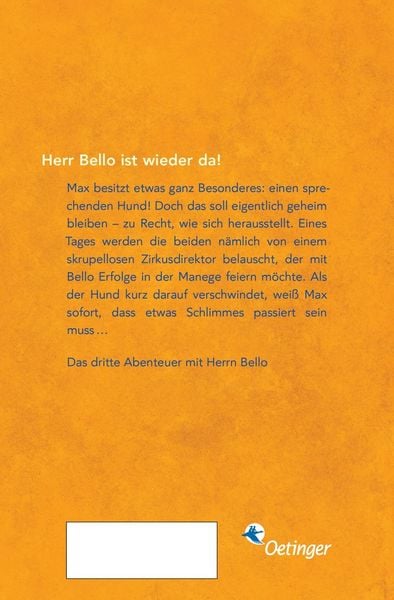 Produktbild: Herr Bello 3. Wiedersehen mit Herrn Bello