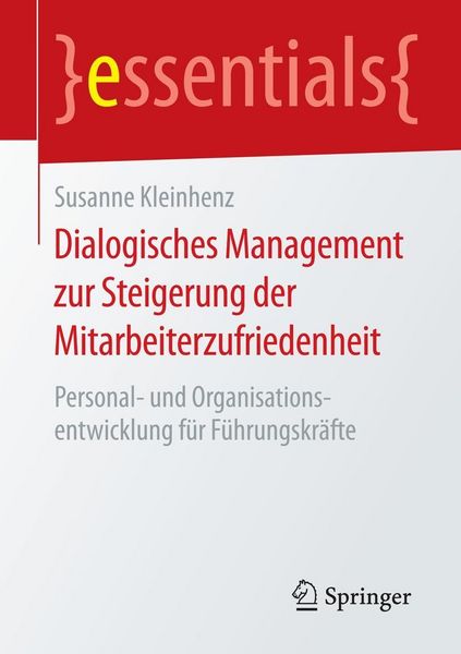 Produktbild: Dialogisches Management zur Steigerung der Mitarbeiterzufriedenheit