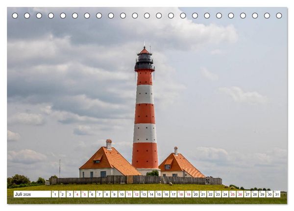 Produktbild: Impressionen aus Sankt Peter-Ording (Tischkalender 2026 DIN A5 quer), CALVENDO Monatskalender