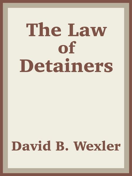 Produktbild: Law of Detainers, The