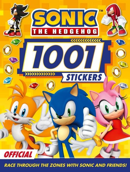 Produktbild: Sonic the Hedgehog 1001 Stickers