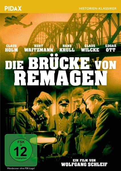 Produktbild: Die Br&uuml;cke von Remagen / Spannende Verfilmung der ber&uuml;hmten Entscheidungsschlacht am Rhein (Pidax Historien-Klassiker)