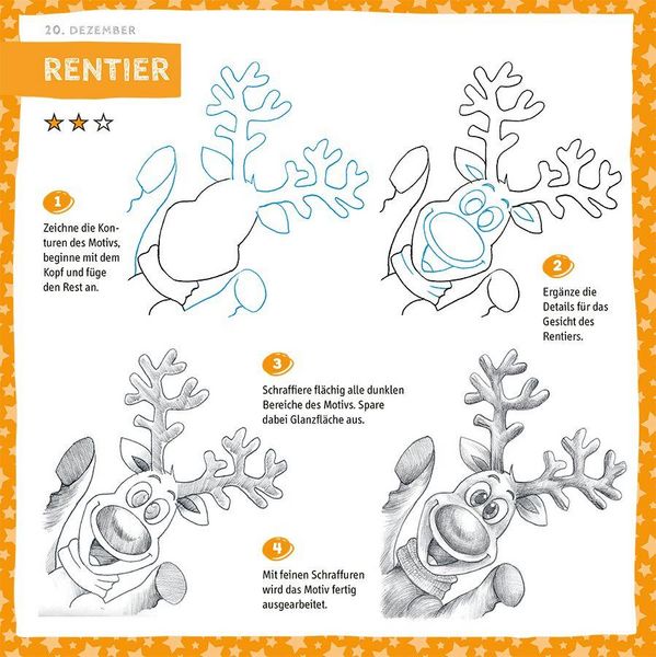 Produktbild: Die Kunst des Zeichnens f&uuml;r Kinder Adventskalender