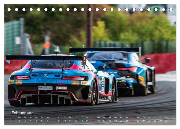 Produktbild: Liga der Supersportwagen (Tischkalender 2026 DIN A5 quer), CALVENDO Monatskalender