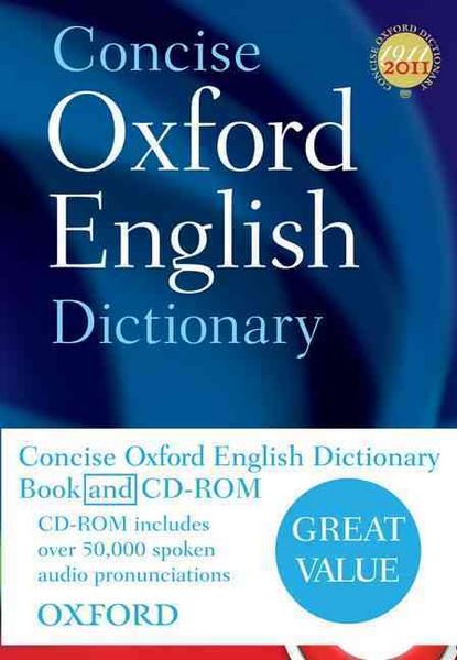 Produktbild: Concise Oxford Englis-12e W/cd