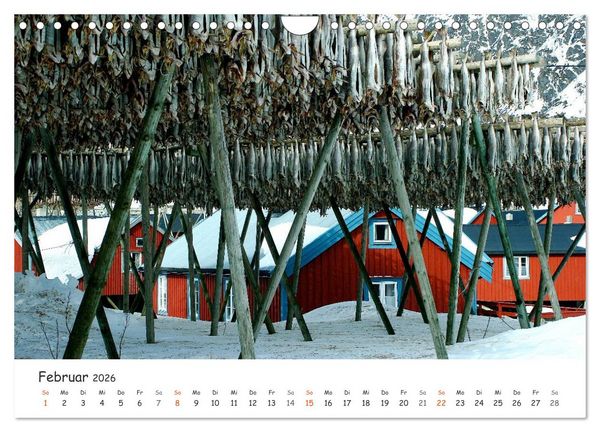 Produktbild: Nordnorwegen im Licht (Wandkalender 2026 DIN A4 quer), CALVENDO Monatskalender