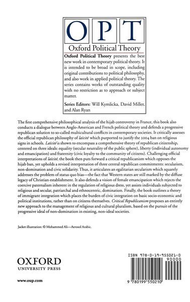 Produktbild: Critical Republicanism
