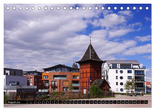 Produktbild: Magdeburg an der Elbe 2026 (Tischkalender 2026 DIN A5 quer), CALVENDO Monatskalender