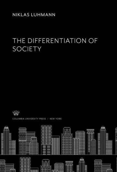Produktbild: The Differentiation of Society