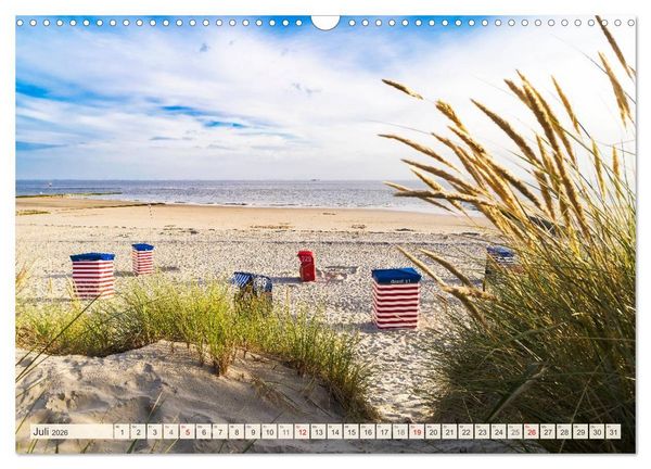Produktbild: Mein Urlaub am Meer (Wandkalender 2026 DIN A3 quer), CALVENDO Monatskalender