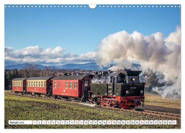 Produktbild: Selketalbahn im Harz (Wandkalender 2026 DIN A3 quer), CALVENDO Monatskalender
