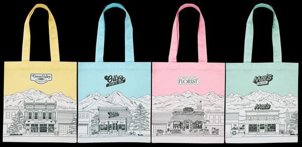 Produktbild: Main Street Tote Bag &raquo;Green Valley Florist&laquo;